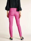 Slim-Fit-Jeans mit Nieten pink