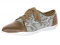 Sneaker taupe-bunt