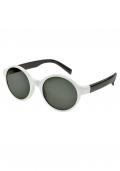 Sonnenbrille weiß-schwarz