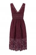 Spitzenkleid Bibba bordeaux