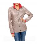 Stepp-Wendejacke koralle-sand