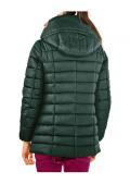 Steppjacke dunkelgrün