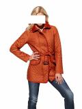 Steppjacke terracotta