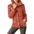 Steppjacke terracotta