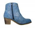 Stiefelette blau