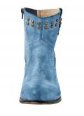 Stiefelette blau