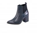 Stiefelette blau