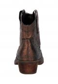 Stiefelette braun-kupfer Gr. 38
