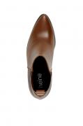 Stiefelette cognac