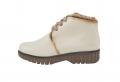 Stiefelette mit Webpelz sand