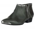 Stiefelette oliv-silber Gr. 39