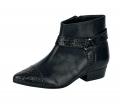 Stiefelette schwarz