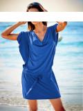 Strandkleid royalblau