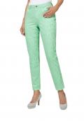 Stretch-Jacquard-Jeans mint