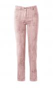 Stretch-Jeans rosé-bedruckt