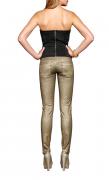 Stretch-Röhrenjeans gold Gr. 34