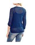 Strick 2-Teiler blau