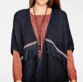 Strick-Poncho marime