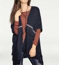 Strick-Poncho marime