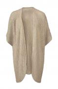 Strickjacke beige
