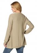 Strickjacke beige