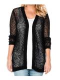 Strickjacke schwarz
