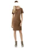 Strickkleid camel
