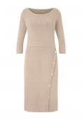 Strickkleid elfenbein