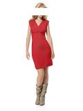 Strickkleid koralle