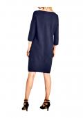 Strickkleid marine