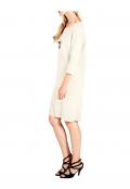 Strickkleid offwhite
