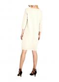 Strickkleid offwhite