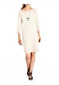 Strickkleid offwhite