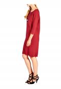 Strickkleid rot