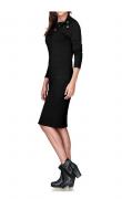 Strickkleid schwarz