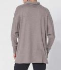 Strickshirt taupe