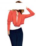 Stylingwunder-Strickjacke koralle