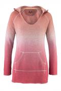 Sweatshirt rot-grau