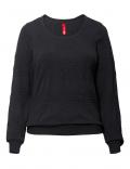 Sweatshirt schwarz Gr. 52/54