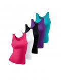 Tanktops im 5er-Pack 5 Farben