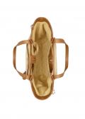 Tasche in Trapezform natur-braun