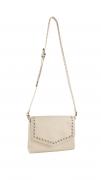 Tasche mit Nieten beige