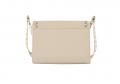 Tasche mit Nieten beige