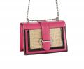 Tasche pink-beige