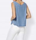 Top jeansblau