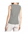 Top schwarz-creme