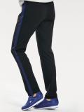 Trackpants schwarz-blau