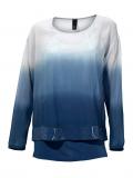 Tunika + Top blau-creme