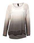 Tunika + Top taupe-creme