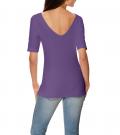 U-Boot-Stretchshirt lila